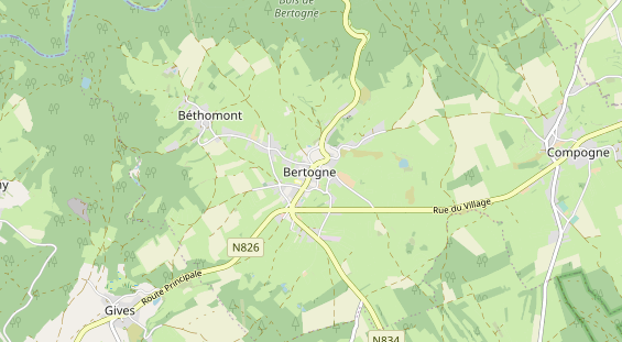 Camperplaats op kaart