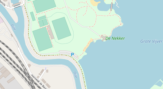 Stellplatz auf Satellitenbild