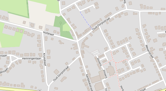 Stellplatz auf Satellitenbild