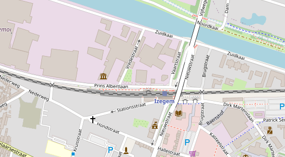 Stellplatz auf Satellitenbild