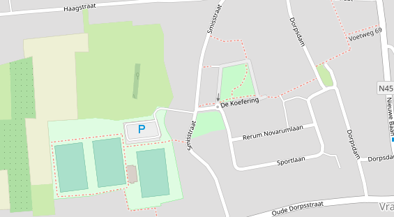 Stellplatz auf Satellitenbild