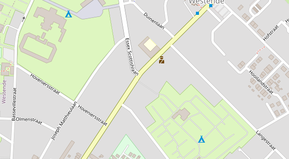 Stellplatz auf Satellitenbild