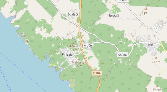 Stellplatz auf Karte