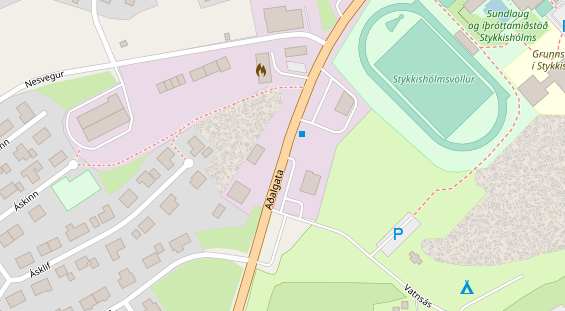 Stellplatz auf Karte