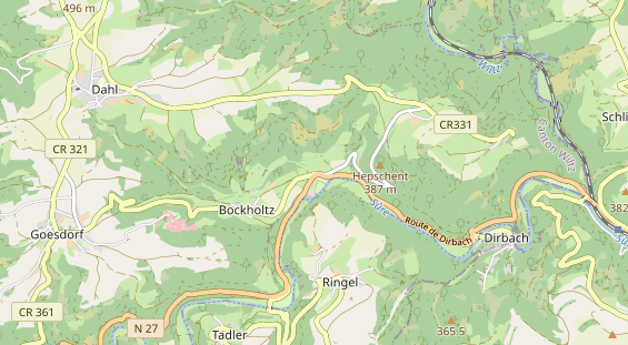 Stellplatz auf Karte