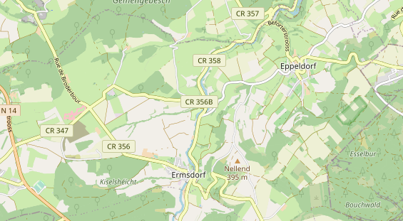 Camperplaats op kaart