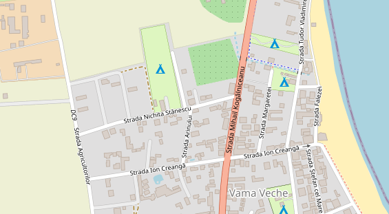 aire de camping-car auf Karte