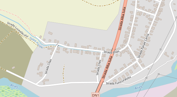 Stellplatz auf Satellitenbild