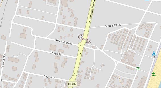 Stellplatz auf Satellitenbild