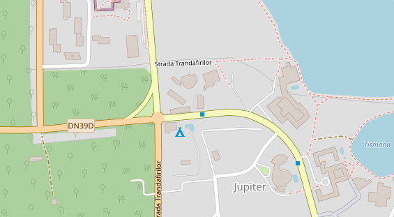 aire de camping-car auf Karte