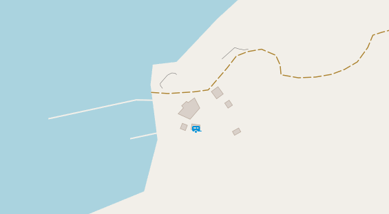 Stellplatz auf Satellitenbild