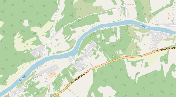 Área para autocaravana en la tarjeta