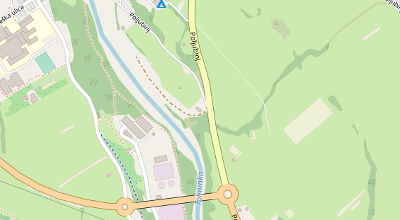 Stellplatz auf Satellitenbild