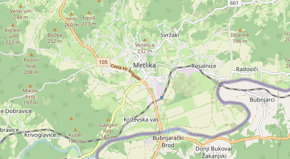 Camperplaats op kaart