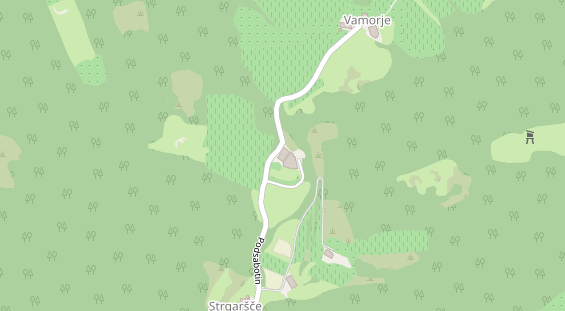 Stellplatz auf Satellitenbild