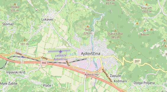 Stellplatz auf Karte