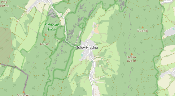 Área para autocaravana en la tarjeta