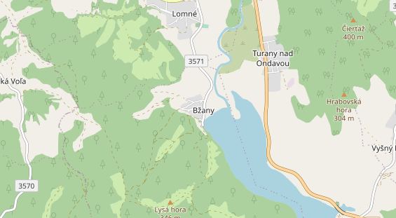 Aire camping-car sur la carte