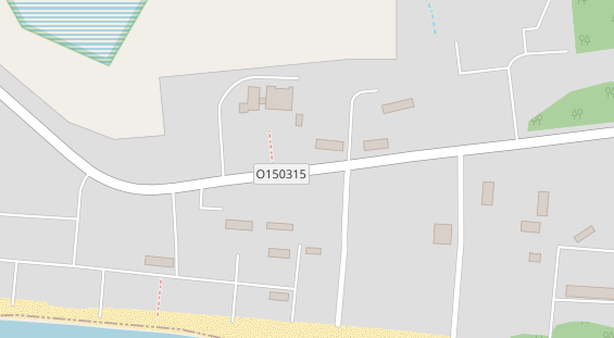 Stellplatz auf Satellitenbild