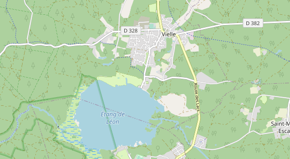 Area di sosta per camper sulla carta