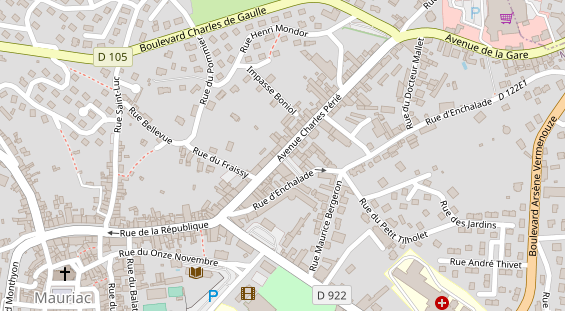 Stellplatz auf Satellitenbild