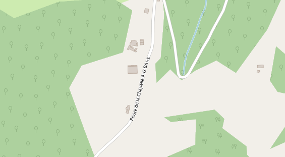 Stellplatz auf Satellitenbild