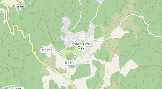 Área para autocaravana en la tarjeta