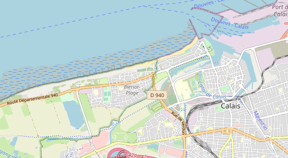 Área para autocaravana en la tarjeta