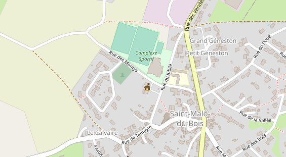 área camper auf Karte