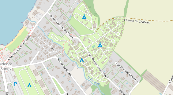 Stellplatz auf Karte