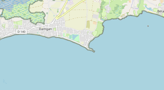 Area di sosta per camper sulla carta