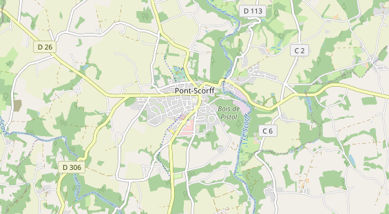 Área para autocaravana en la tarjeta