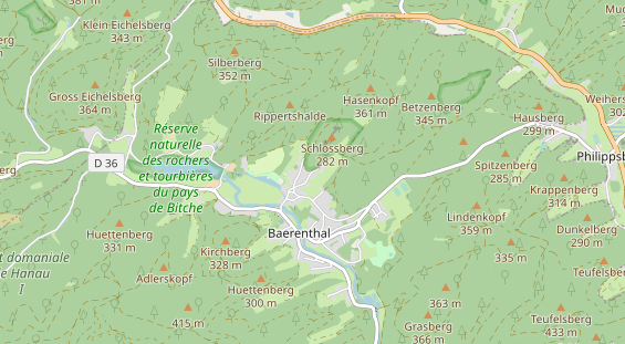 Stellplatz auf Karte