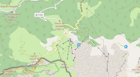 RV park on map