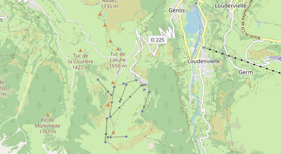 Stellplatz auf Karte