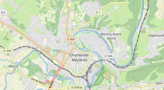 RV park on map