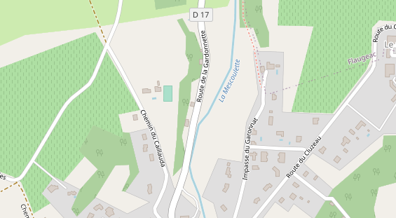 Stellplatz auf Satellitenbild