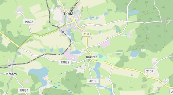 Área para autocaravana en la tarjeta