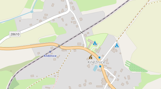 Stellplatz auf Satellitenbild