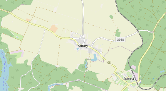 Área para autocaravana en la tarjeta