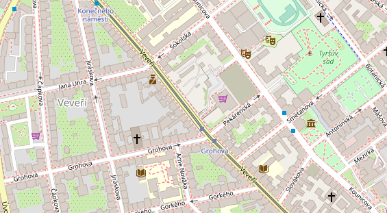 área camper auf Karte