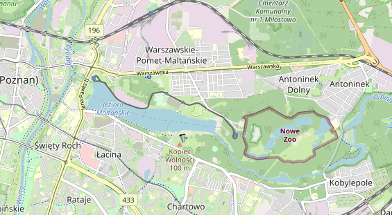 RV park on map