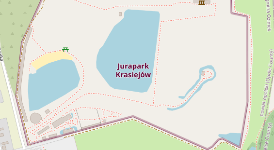 área camper auf Karte