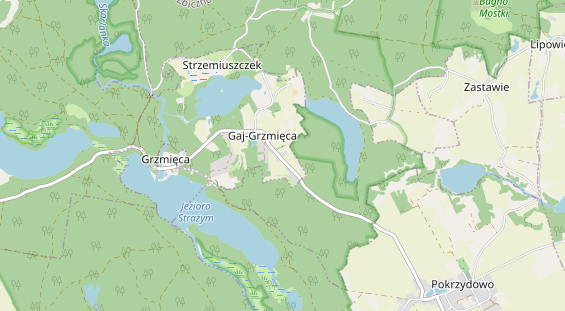 Área para autocaravana en la tarjeta