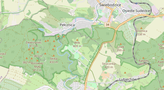 Stellplatz auf Karte