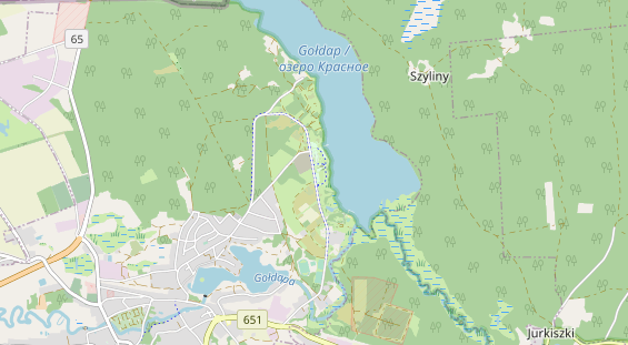 Stellplatz auf Karte