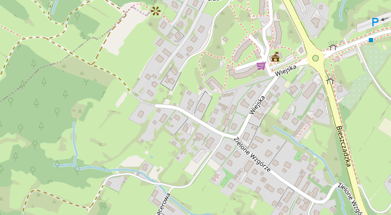 RV parking auf Karte