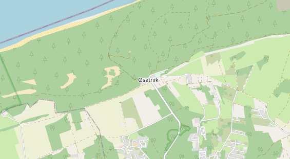 Área para autocaravana en la tarjeta