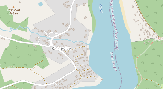 Stellplatz auf Satellitenbild