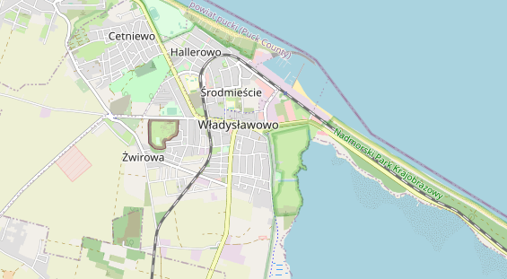 Aire camping-car sur la carte